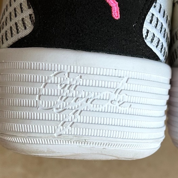 Puma Men's Clyde All-Pro Basketball Sneakers White/Black Size 7.5 Athleisure - Picture 5 of 12